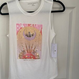 NWT - Spiritual Gangster “Be The Light” Tank Top